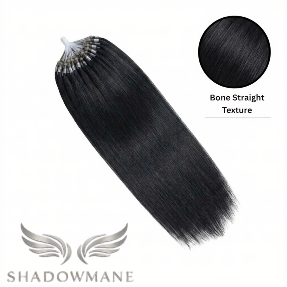 Angel Couture Bone Straight Micro Loop Hair Extensions